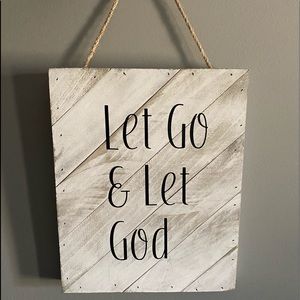 Handmade sign